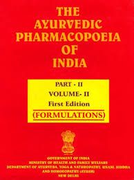 Ayurveda Pharmacopoeia of India 